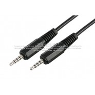 Cable extensión plug a plug 3.5 mm de 3 polos + armadura 3.5 m, ENSAMBLADO 